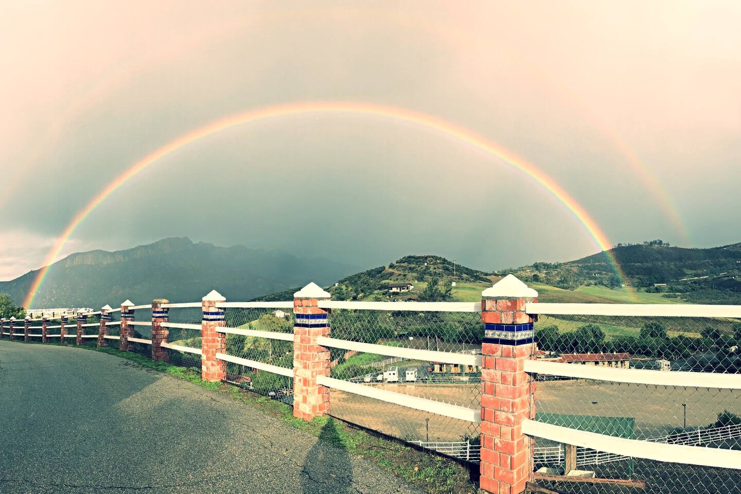 The house is located on a working ranch with horses and dogs plus plenty of wildlife.  We think its pure gold!