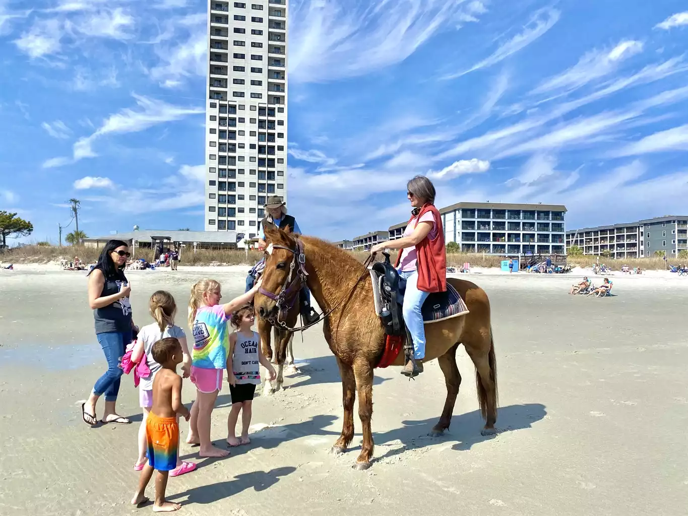 Horseback riding on the beach December-February Horseback riding on the beach December-February - Beach Lovers Blvd - Surfside Beach