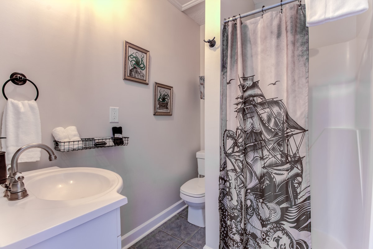 Kraken's Den Oceanview Steps to ocean Pool - Carolina Beach Kraken's Den Oceanview Steps to ocean Pool - Carolina Beach