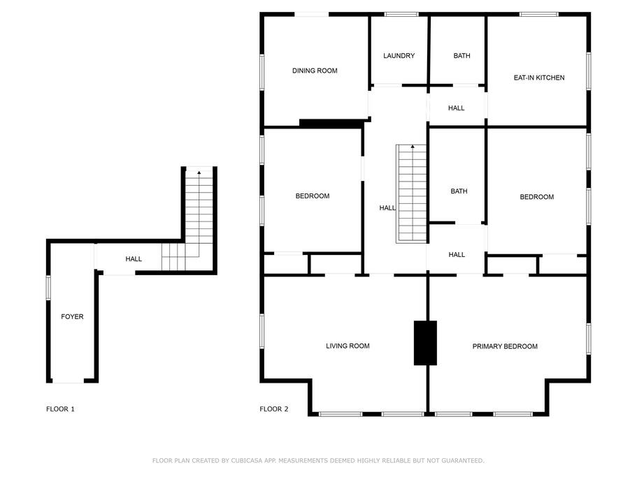 Floor Plan - We know everyone loves to pick their sleeping spot—so here’s a sneak peek at the layout to help you call dibs! Floor Plan - We know everyone loves to pick their sleeping spot—so here’s a sneak peek at the layout to help you call dibs! - Walk to Choo Choo - Free Off Street Parking - Cozy - Chattanooga