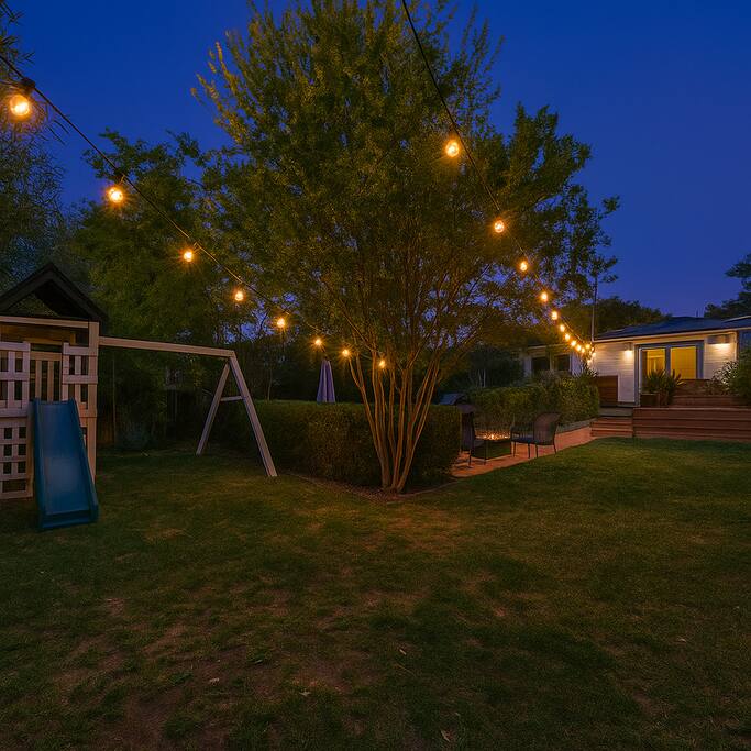 Cozy Family Escape | Garden+Kids’ Playground + BBQ