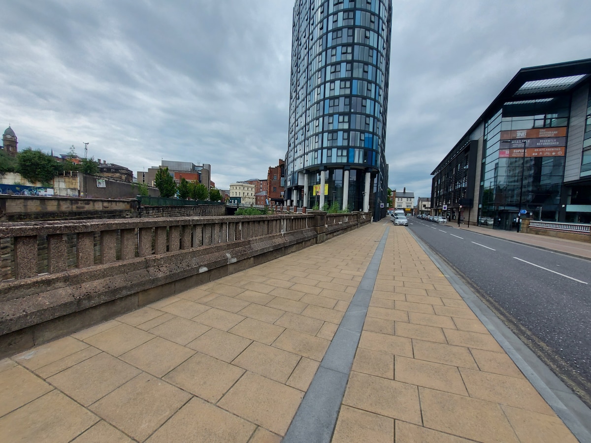 River view -River Don and River Sheaf.