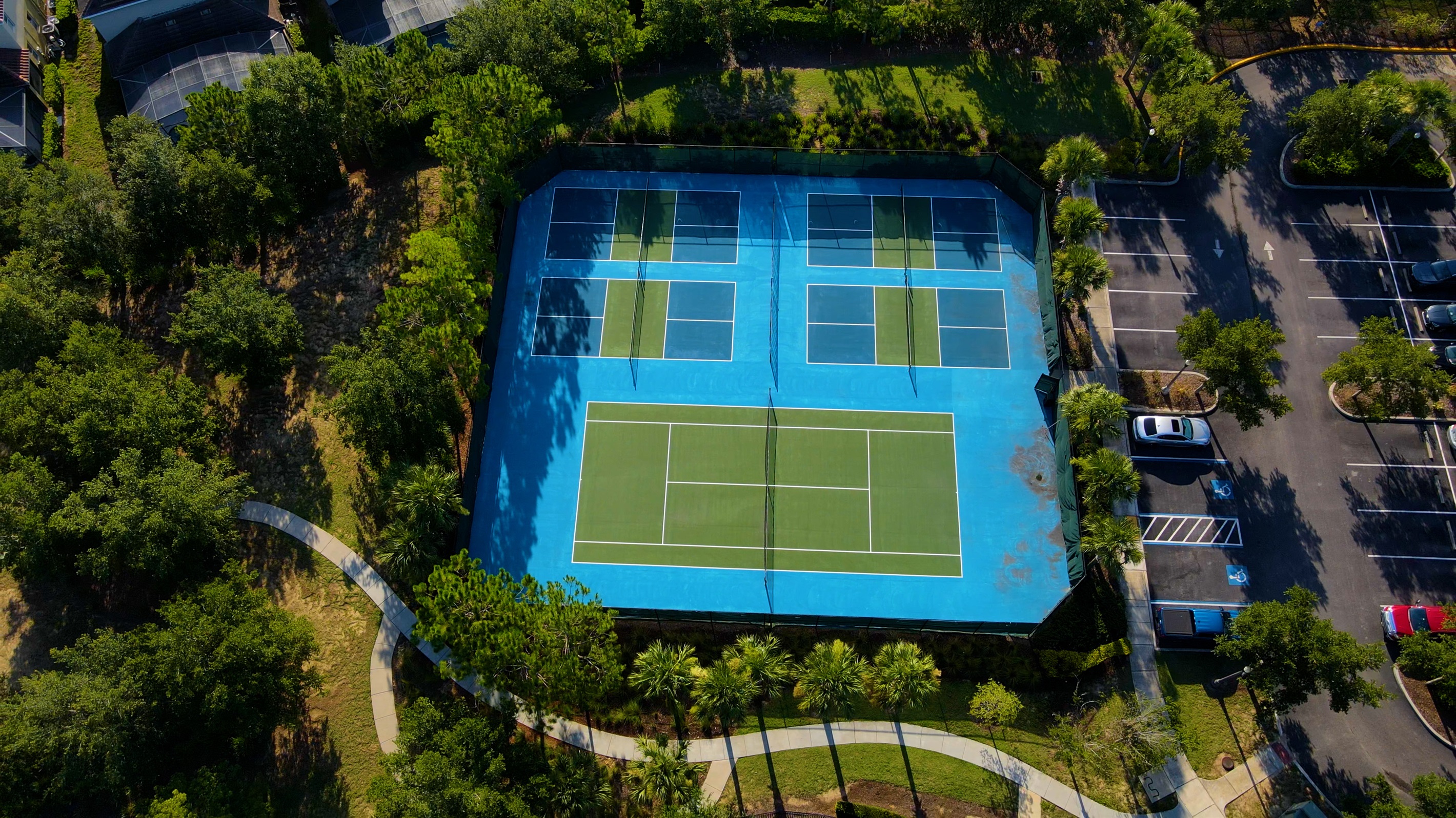 Solterra Resort Tennis and Pickleball courts for added fun
