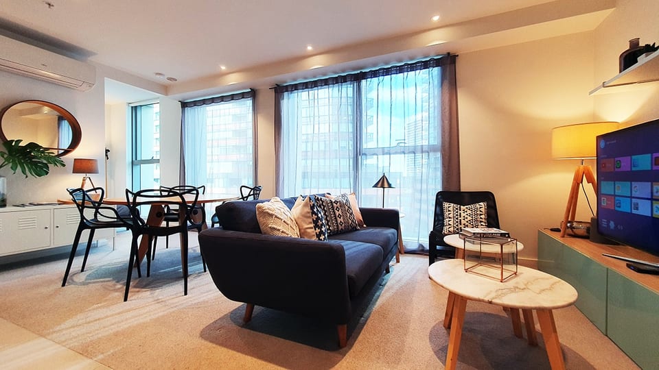 THE COLLINS - Harbour, Marvel, Free Parking + Tram - Docklands