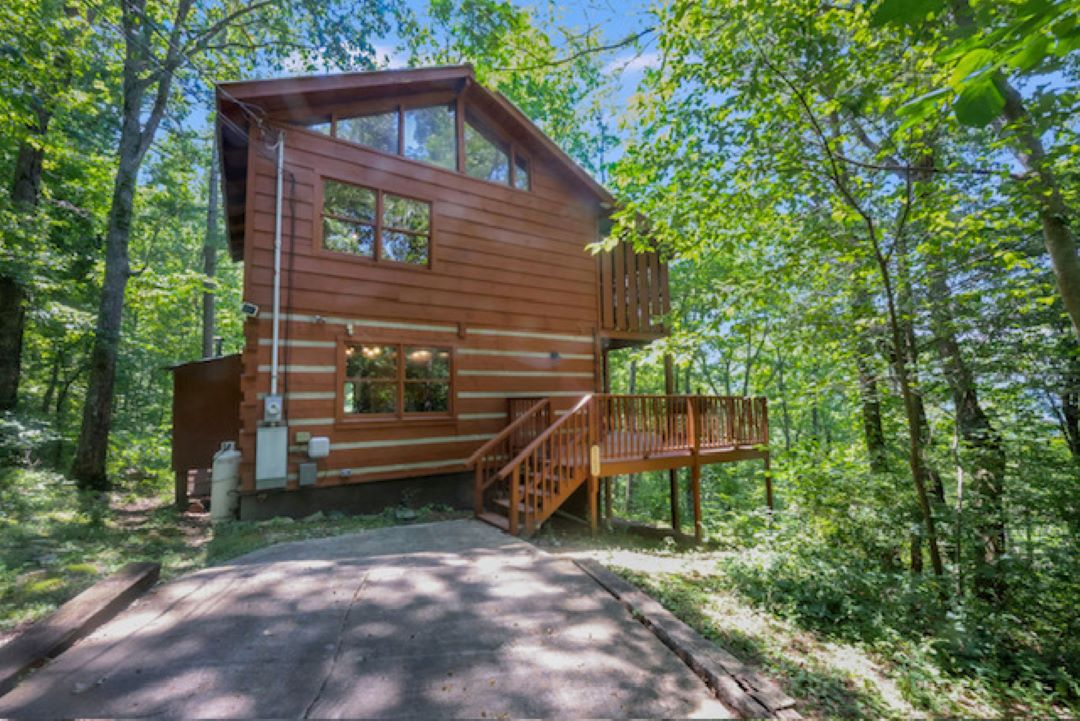 Home exterior. Home exterior. - Tranquil Treehouse - Townsend