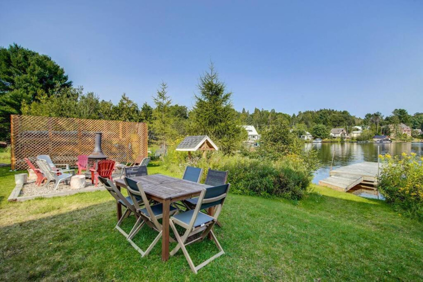 Oasis on the LAKEFRONT with SPA and SKIING