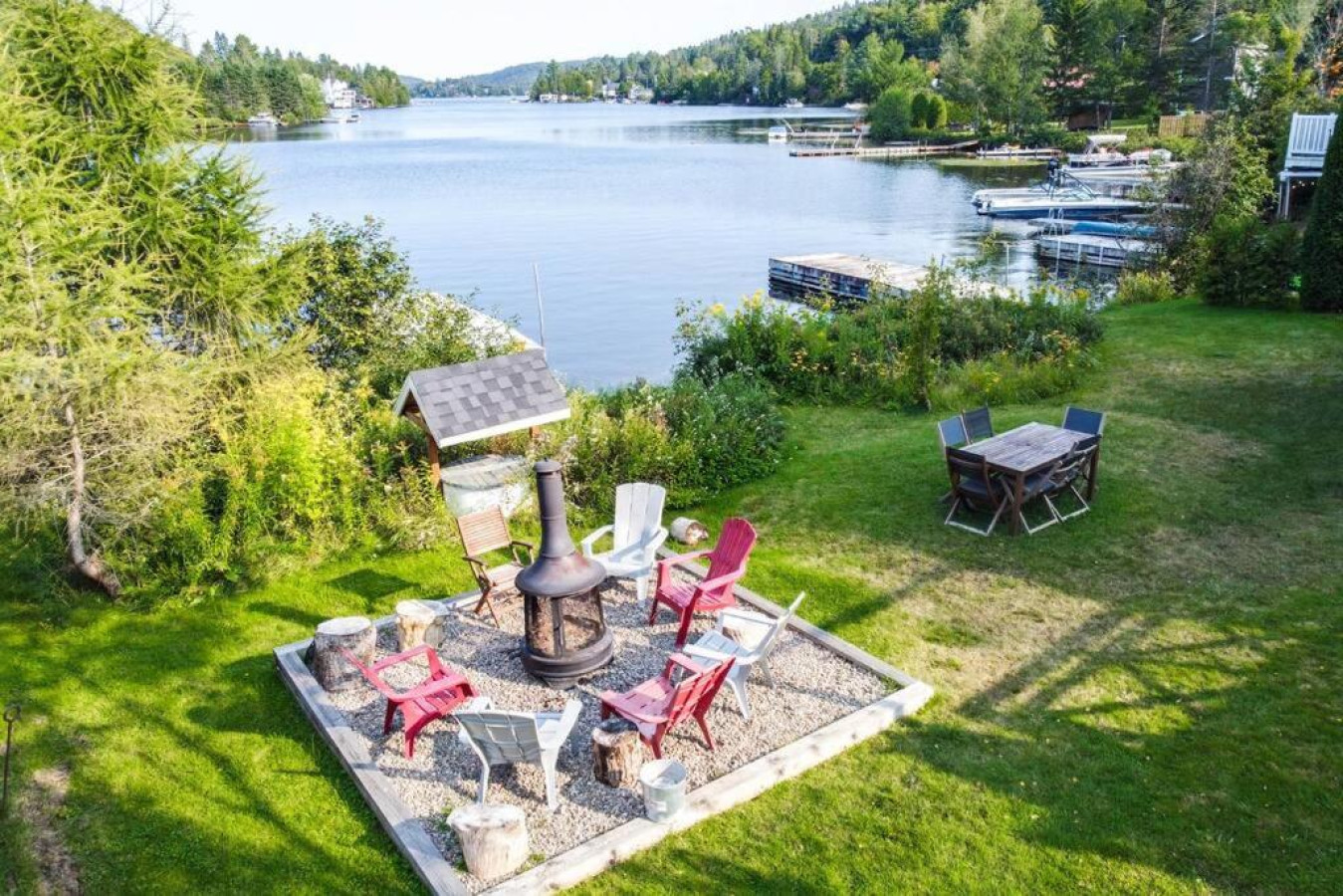 Oasis on the LAKEFRONT with SPA and SKIING