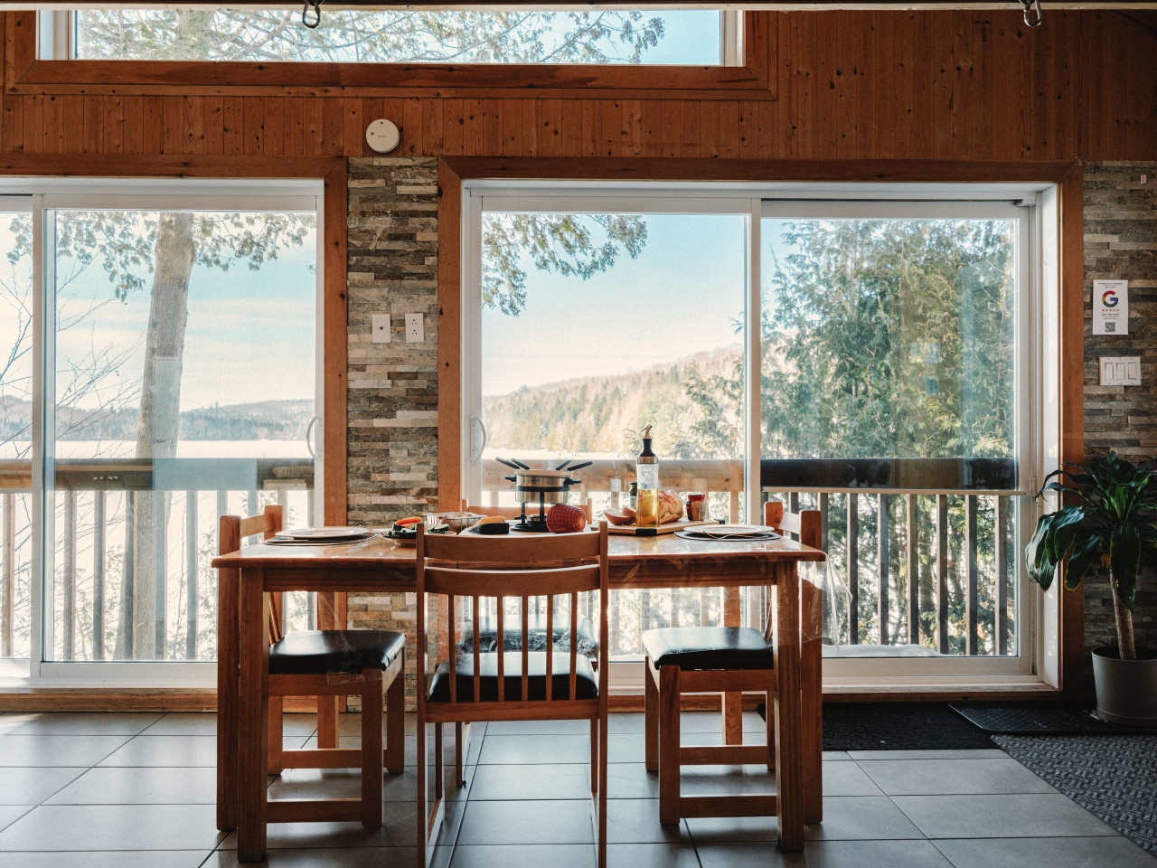 Cottage on Sarrazin lake - Panorama du lac
