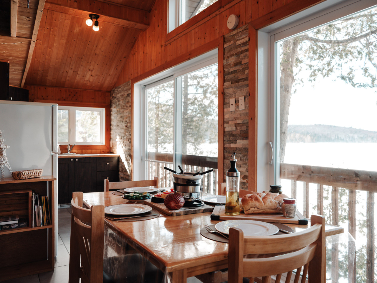 Cottage on Sarrazin lake - Panorama du lac