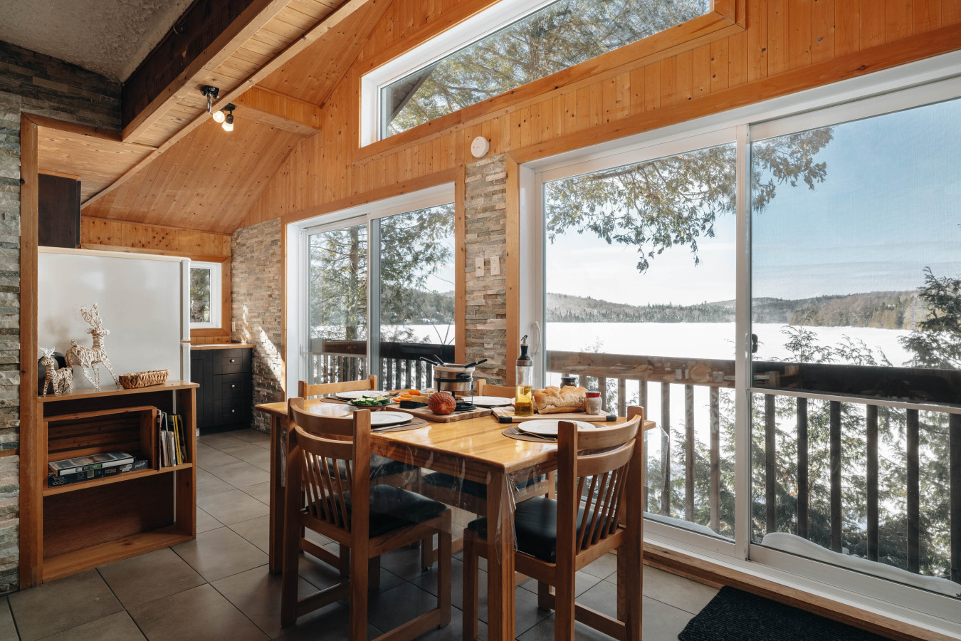 Cottage on Sarrazin lake - Panorama du lac