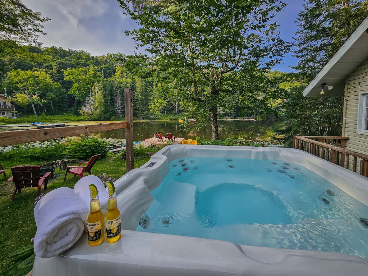 Chalet du Domaine: Spa + View!