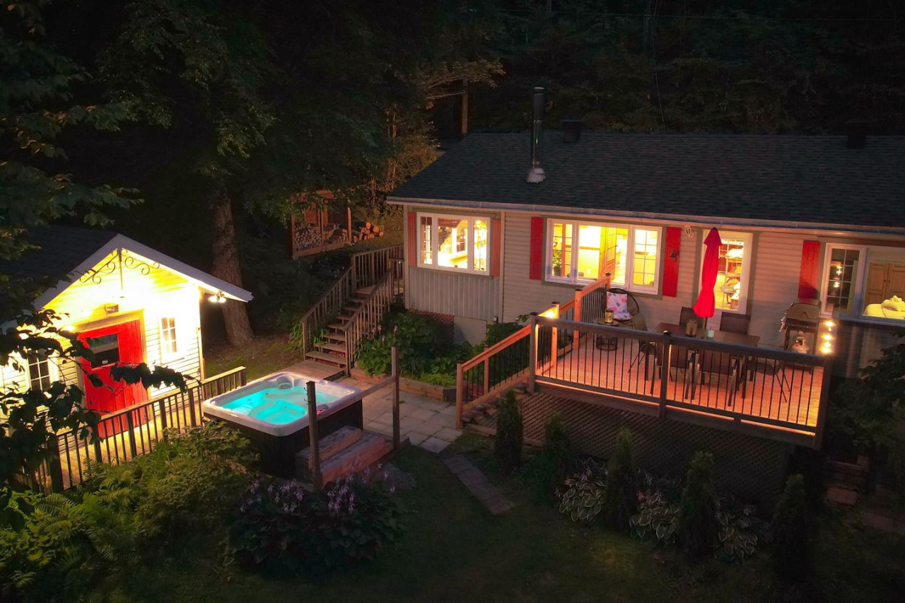 Chalet du Domaine: Spa + View!