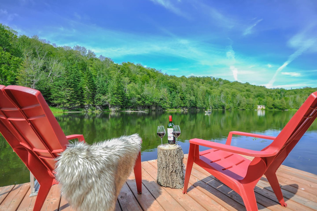 Chalet du Domaine: Spa + View!