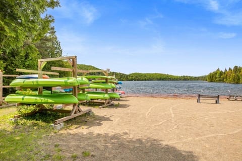 Rustik cabin with beach access and kayaks