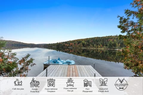 Lakefront Chalet in the Laurentians — Lac Sarrazin, Sainte-Lucie-des-Laurentides
