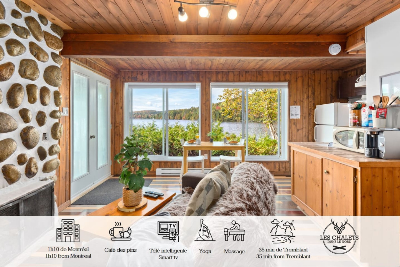 Le1617 - Private dock & Lake - Les chalets dans le nord