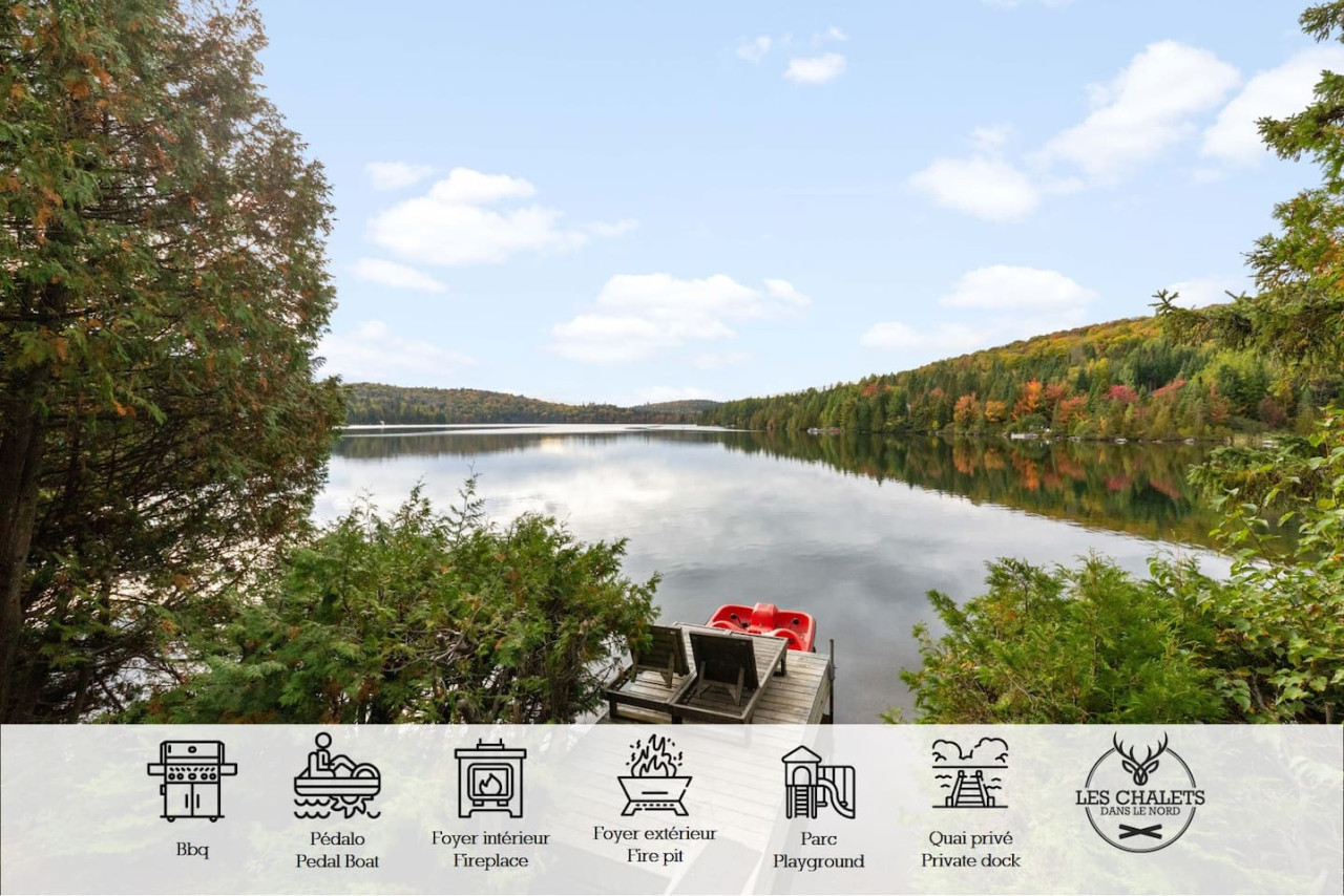 the-1615-lake-private-dock-les-chalets-dans-le-nord/