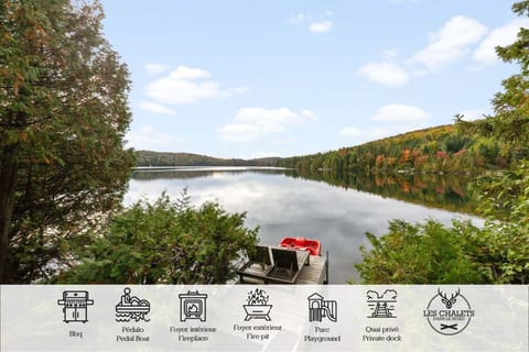 Intimate Lakefront Chalet in the Laurentians — Lac Sarrazin, Sainte-Lucie-des-Laurentides