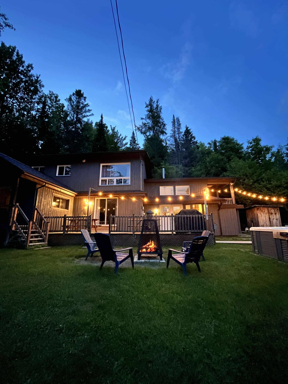 Seehaus, 5 Schlafzimmer mit Sandstrand, Spa und Feuerstelle - Sainte-Lucie-des-Laurentides, Quebec