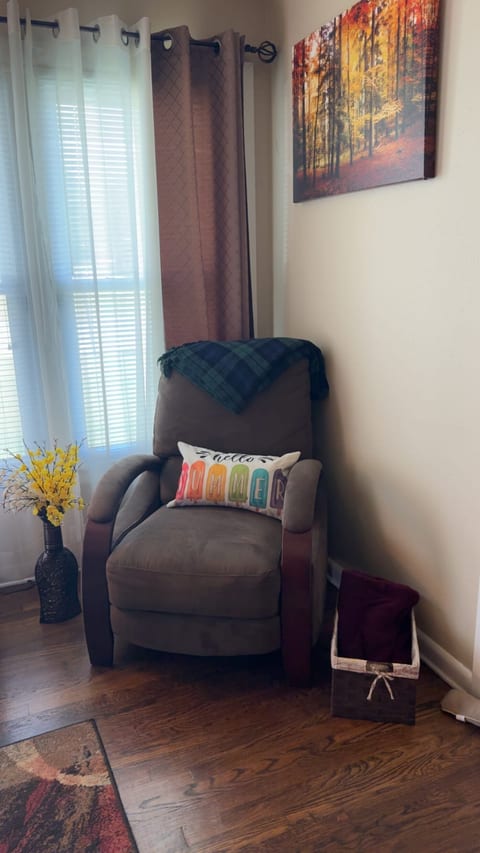 Recliner in front living area