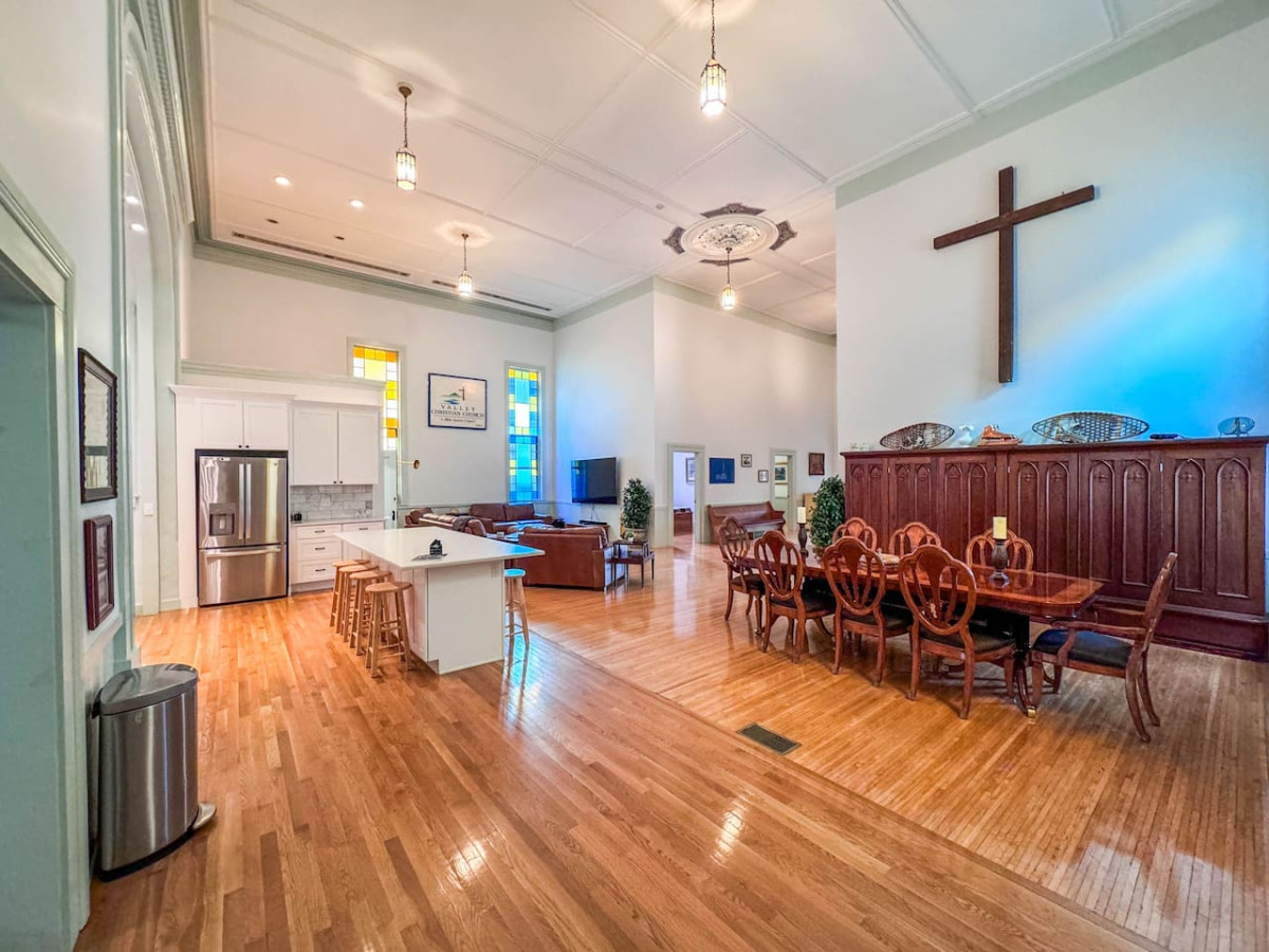 1826 Conway Renovated Church | 5 Bdrm, Pond Access