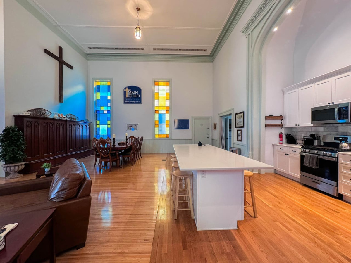 1826 Conway Renovated Church | 5 Bdrm, Pond Access