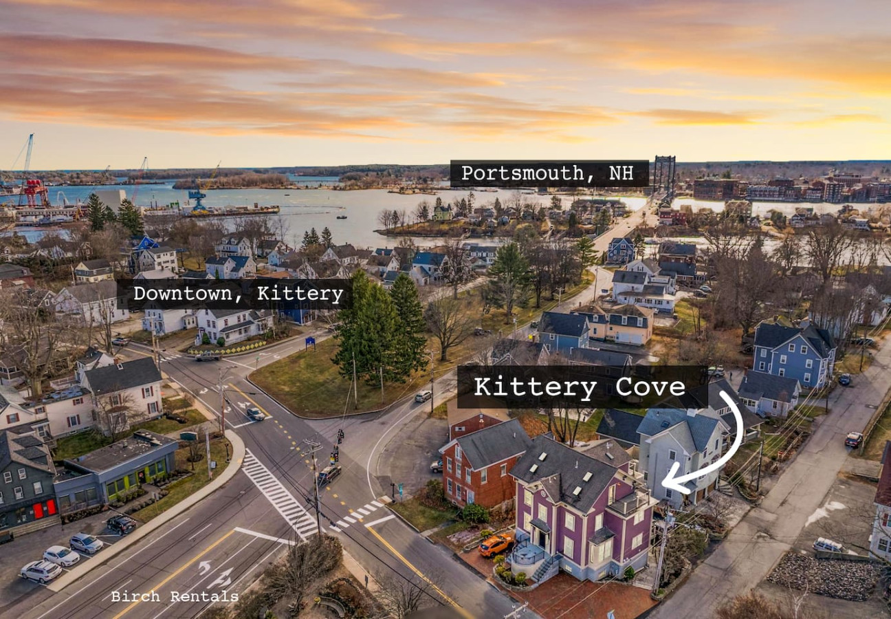 Kittery Cove | Luxe, Views, Walk to Portsmouth