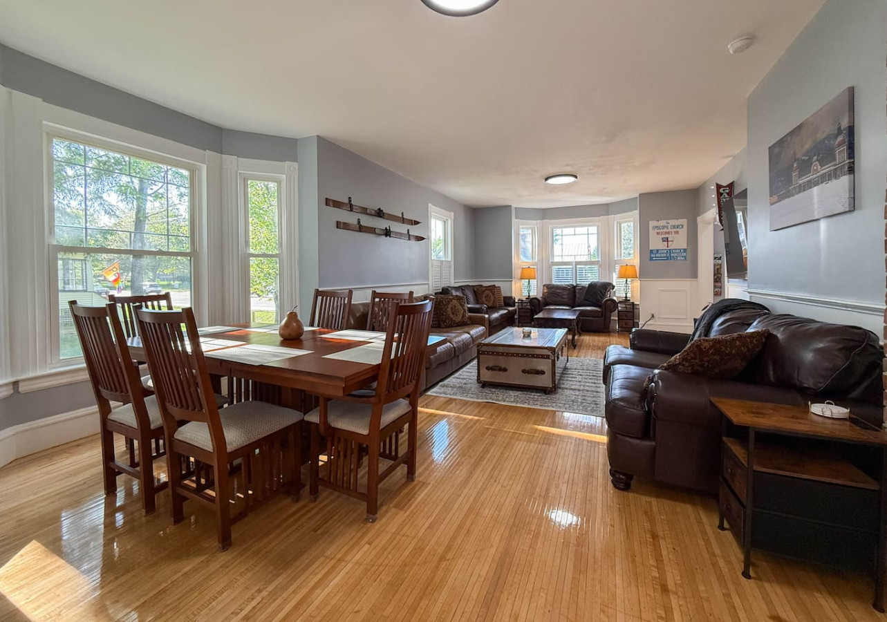 The Manor on Main | Hot Tub, Pond Access, 5 Bedrms