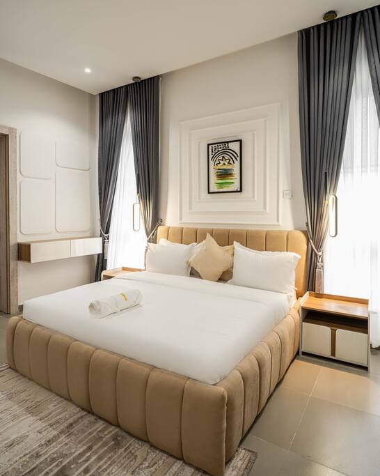 George Residence – Comfy 2BR in Lekki | Free Wi-Fi