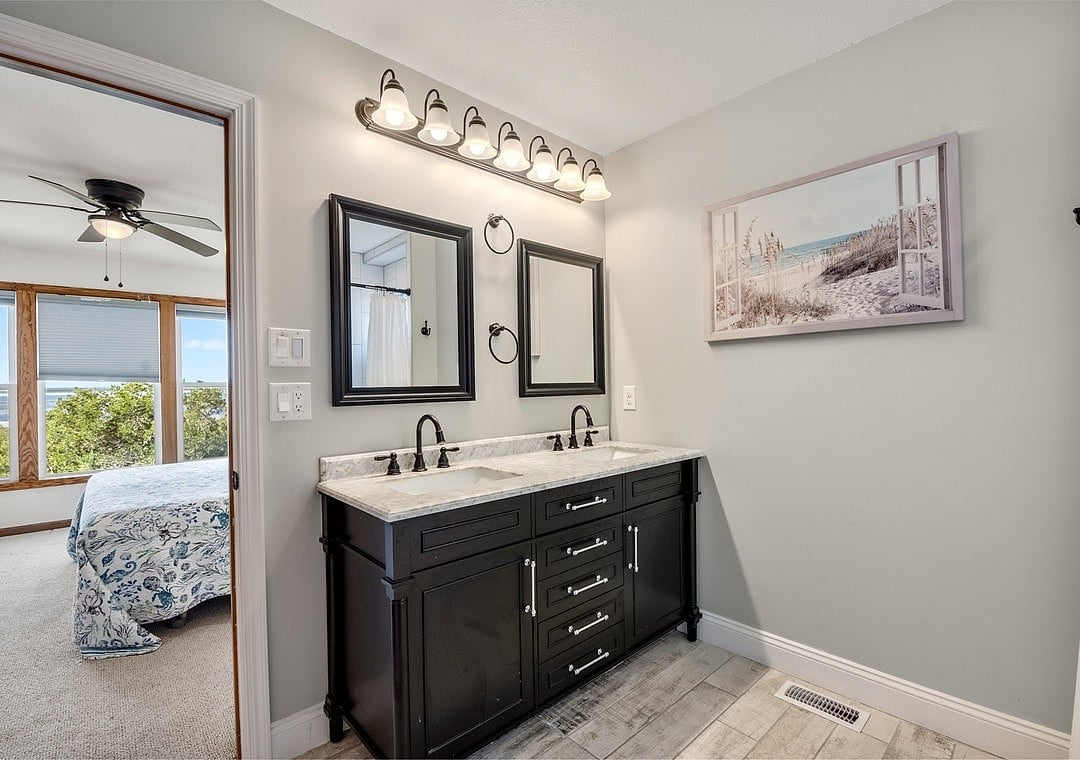 Ensuite Bathroom for Bedroom #5, Large with Walk-in Shower