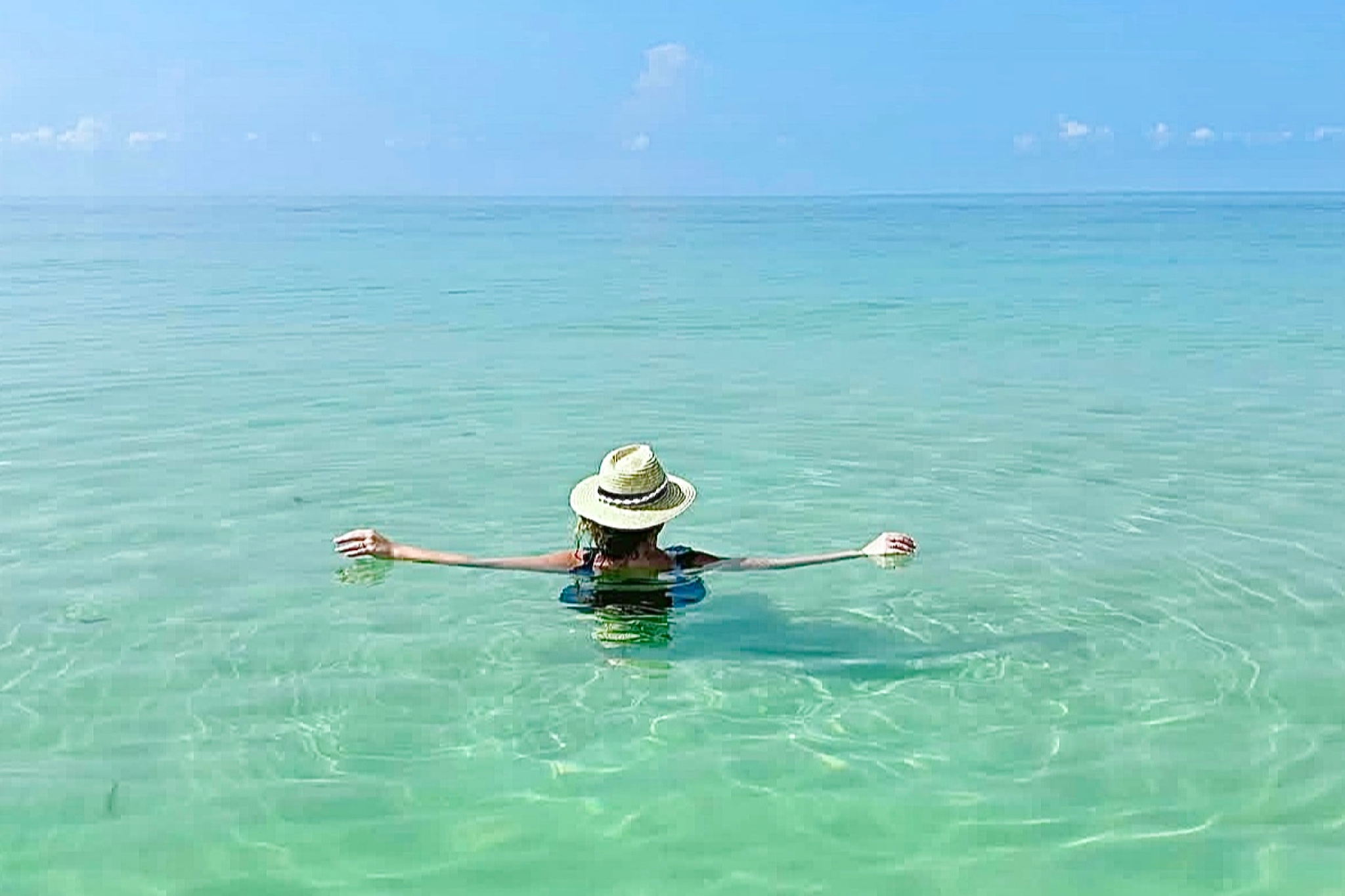 Shell Beach - Your morning ritual dip in the Gulf (10 minute bike ride). 