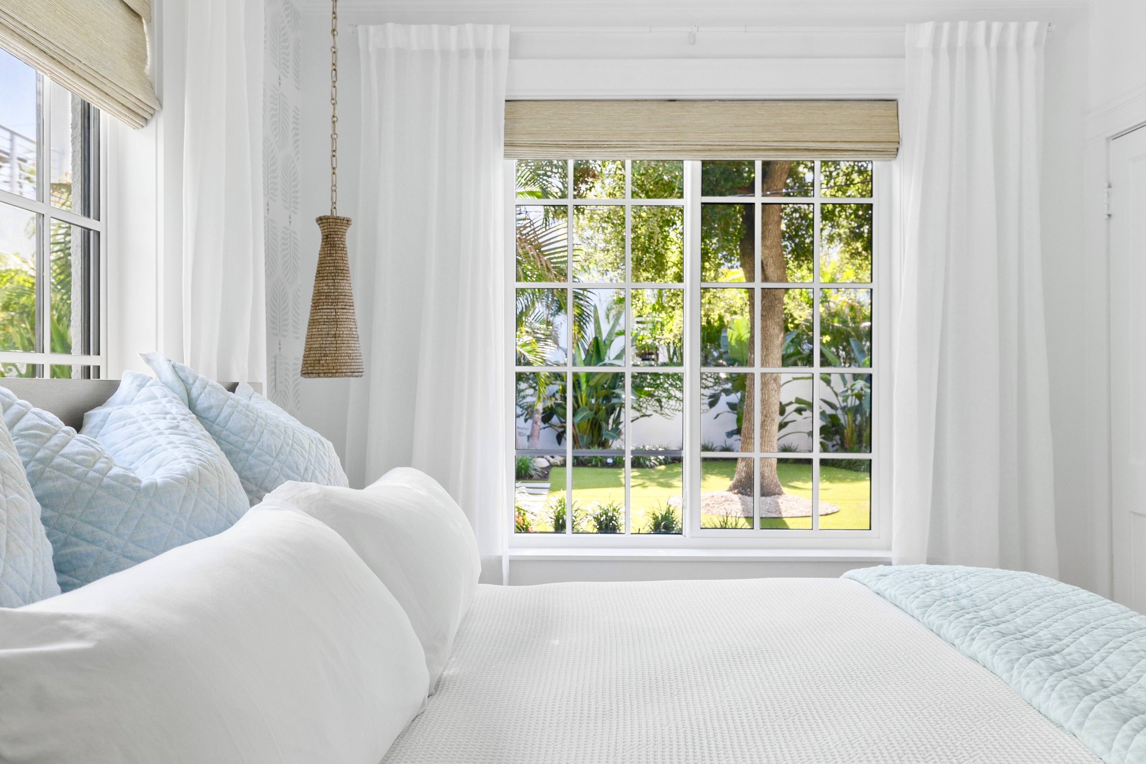 Wake to birdsong, the rustle of palms, & THIS!