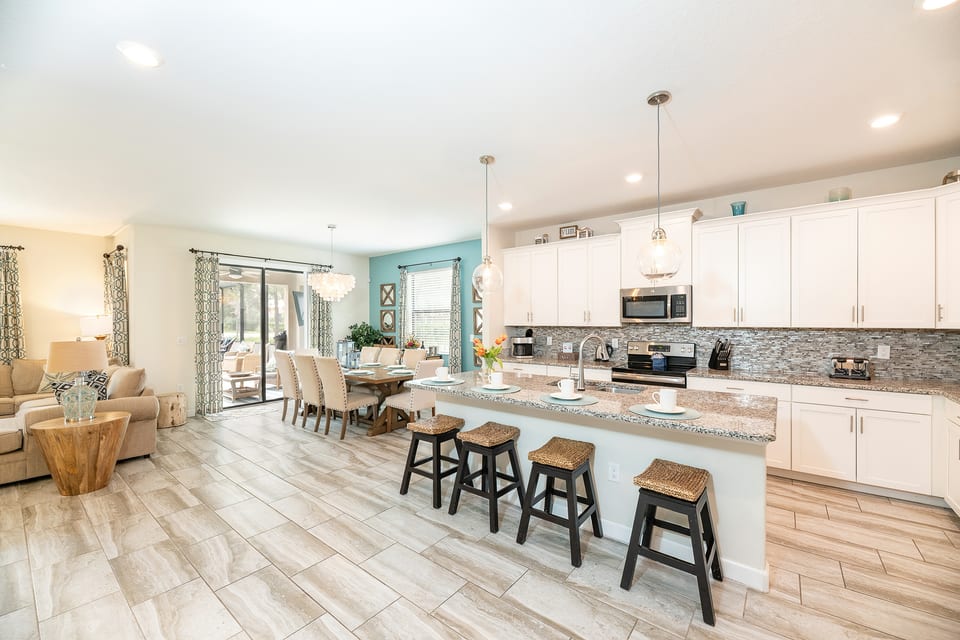 Massive open floor plan