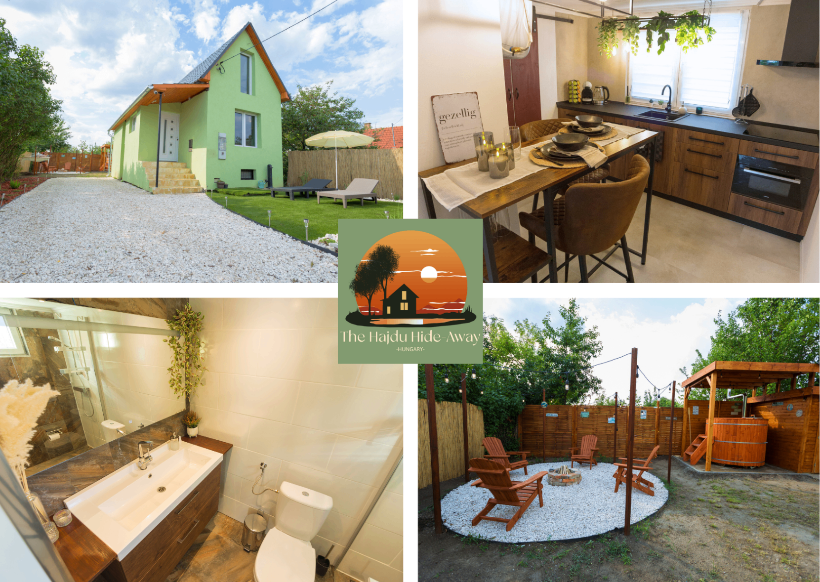 A sneak peek at your stay at The Hajdu Hide-Away: stylish, cozy, and surrounded by tranquility. From coffee in the morning sun to relaxing evenings under a blanket – welcome home.