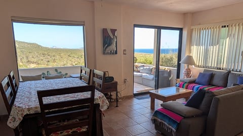 Living space - ocean views