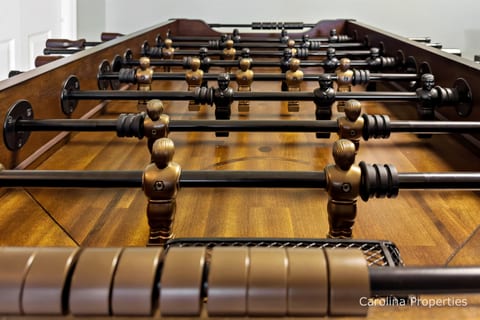 Play a competitive game of Foosball with family or friends