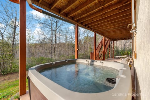 Take in the views while you soak