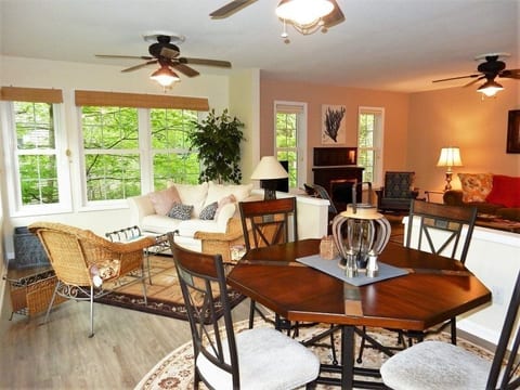 Step inside and you will find a well-appointed interior with an open floor plan.