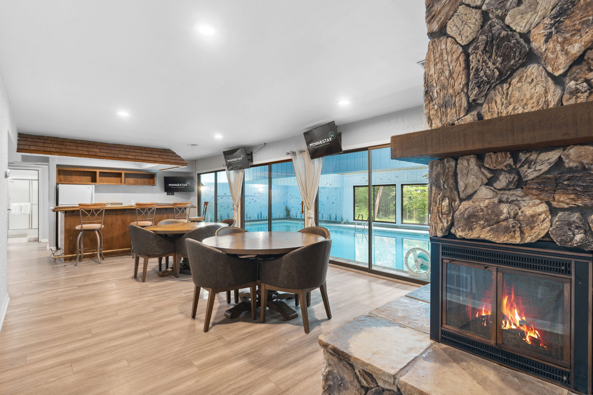Rum River Resort | In-Home Pool & Sauna