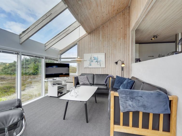 Living roomType - Anthonette - 250m from the sea in Western Jutland - Hvide Sande