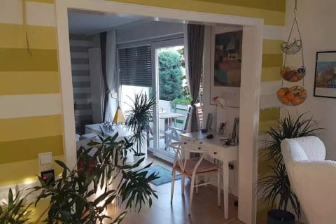 Dining-room/kitchen with access to living-room (open space)