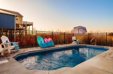 Dive into luxury in our sparkling pool, designed for relaxation and refreshment