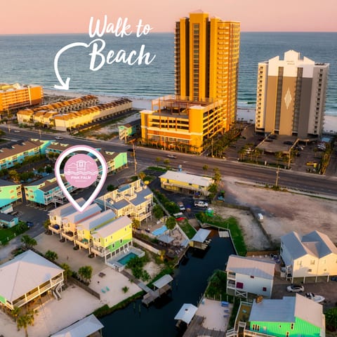 The Bungalow is only a 5-Minute Walk towards Gulf Shores Public Beach