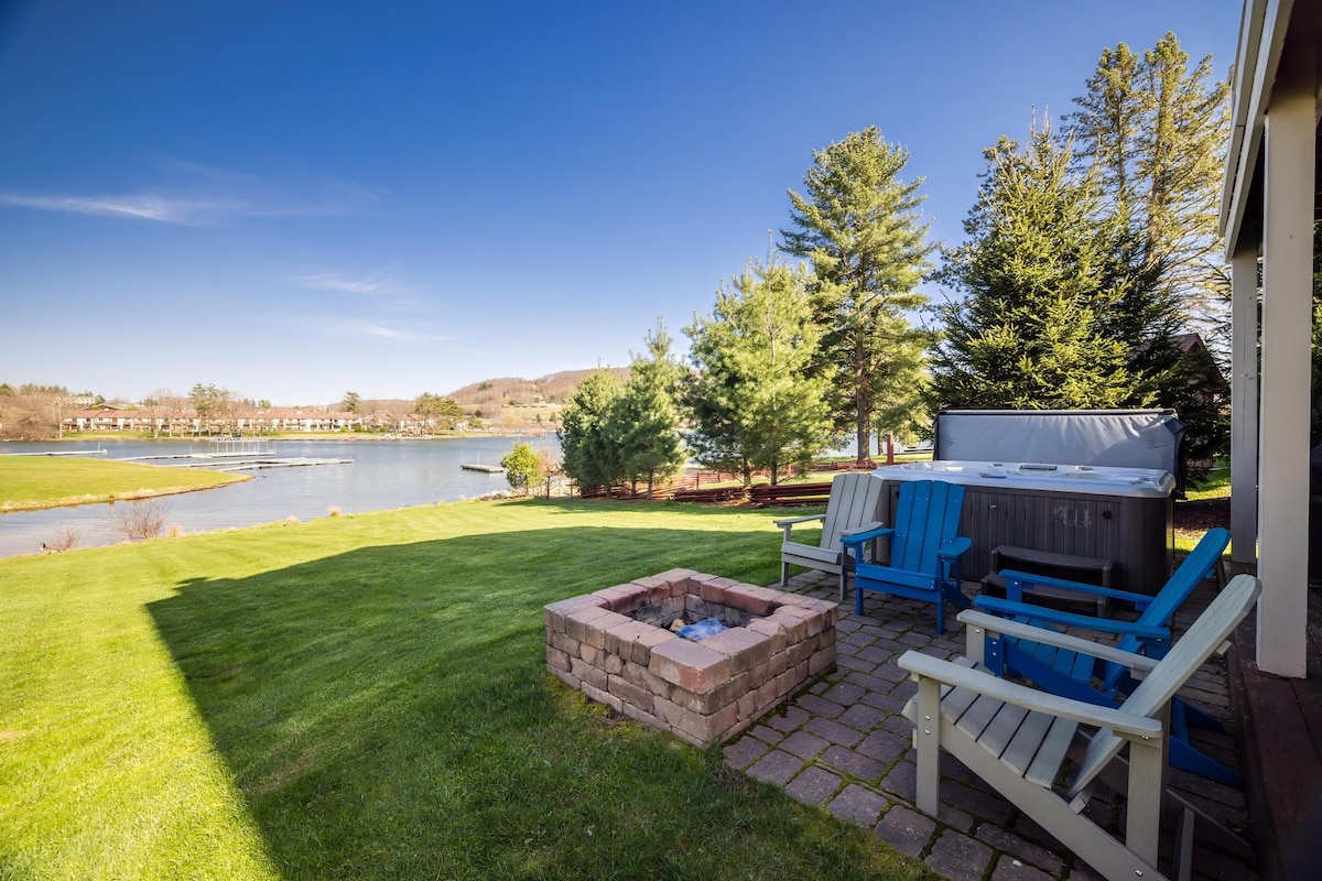 lake-front-home-w-hot-tub-firepit-walk-to-wisp/