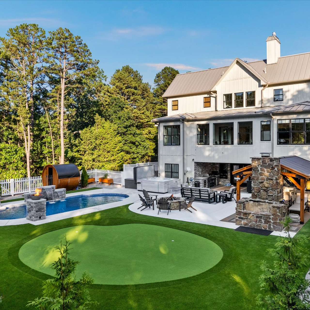 Backyard Putting Green