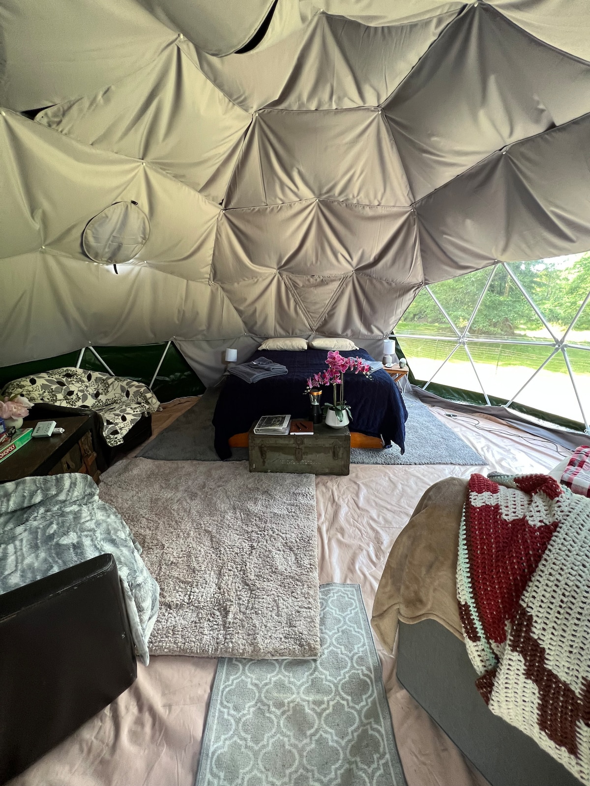 Eco-Friendly and Comfortable Dome In The Hills