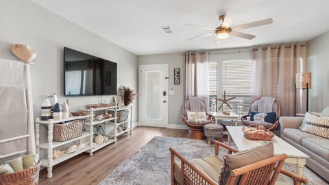 Steps to the Beach | Sleeps 6 | Pool + 2 Balconies