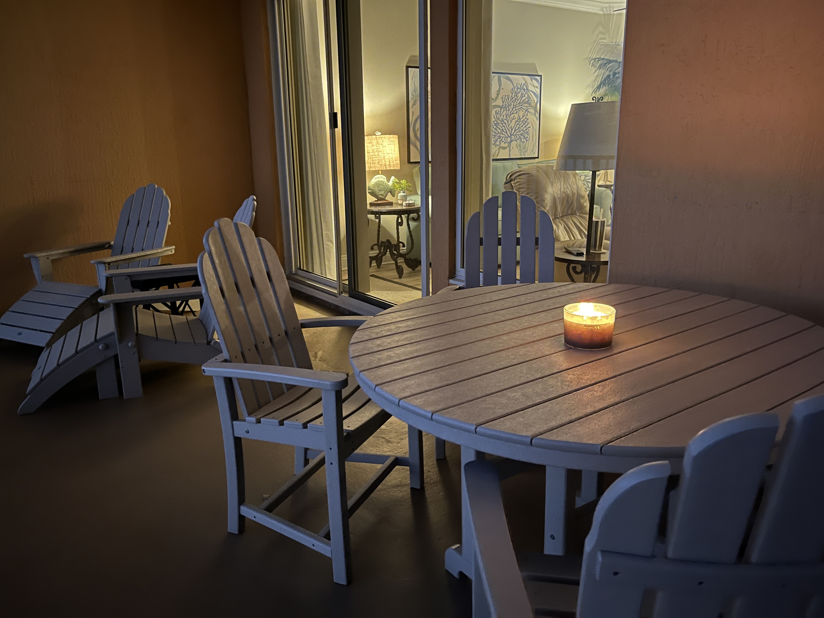 New polywood furniture New polywood furniture - Butler's Treasure Island 1210 - Panama City Beach