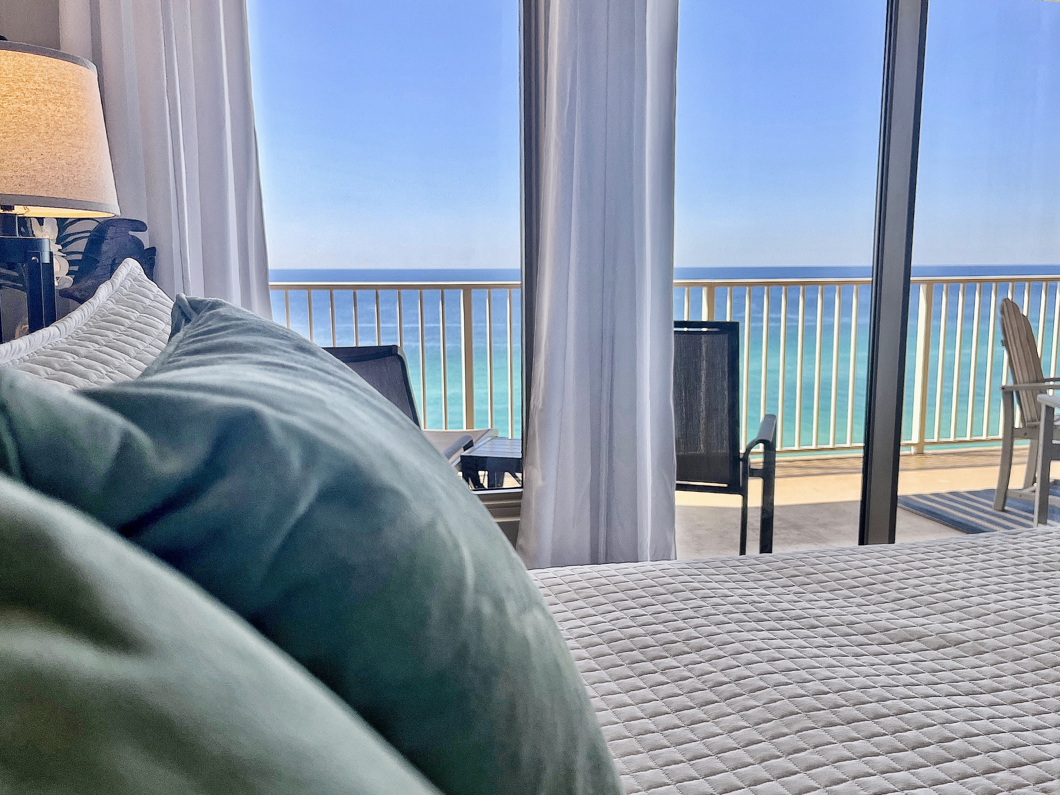 View from master bed View from master bed - Butler's Treasure Island 1210 - Panama City Beach