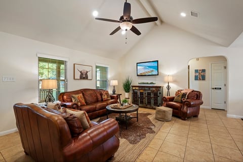Walk into the newly renovated, light and bright living room. Perfect for kicking your feet up after a long day.